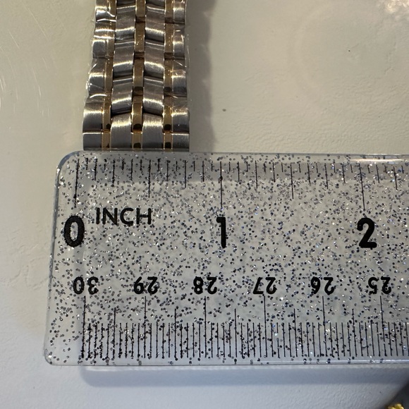 Two-tone stainless steel watch band NEW - Picture 3 of 11